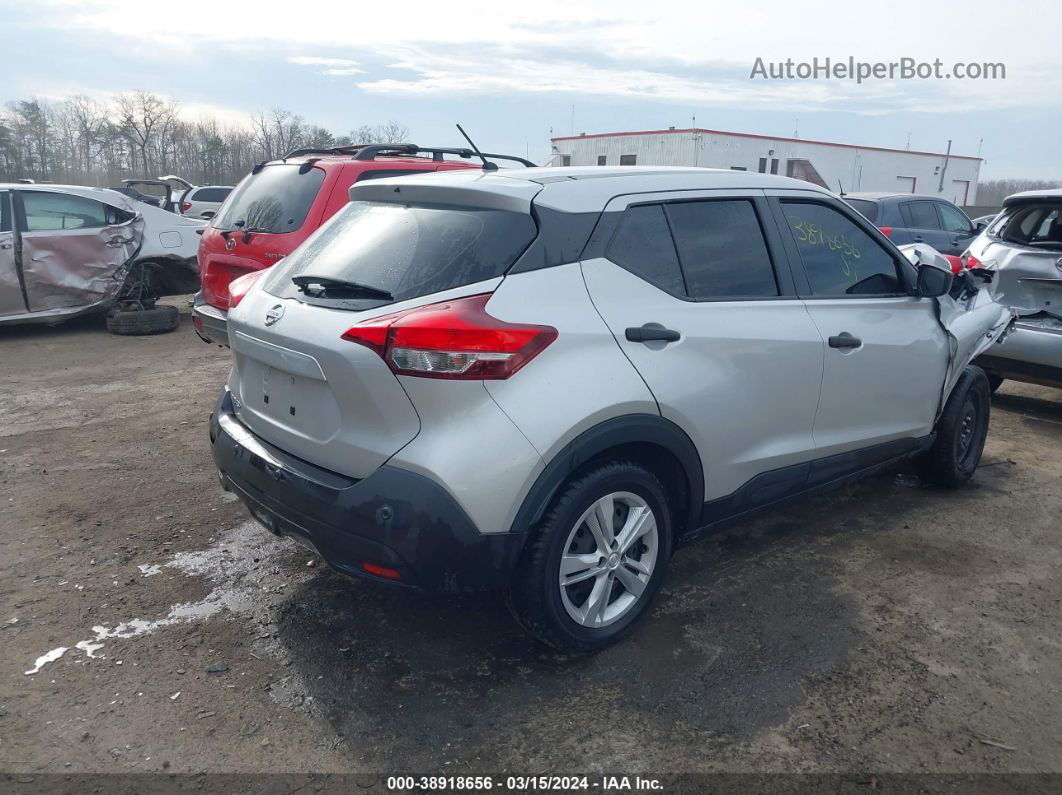 2020 Nissan Kicks S Xtronic Cvt Silver vin: 3N1CP5BV0LL516996