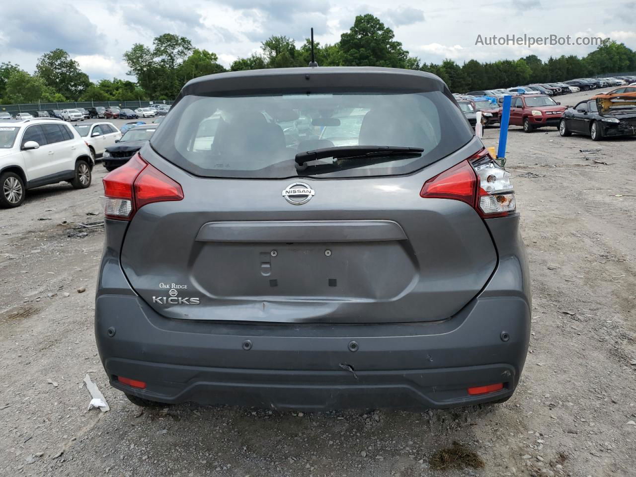 2020 Nissan Kicks S Gray vin: 3N1CP5BV0LL548895