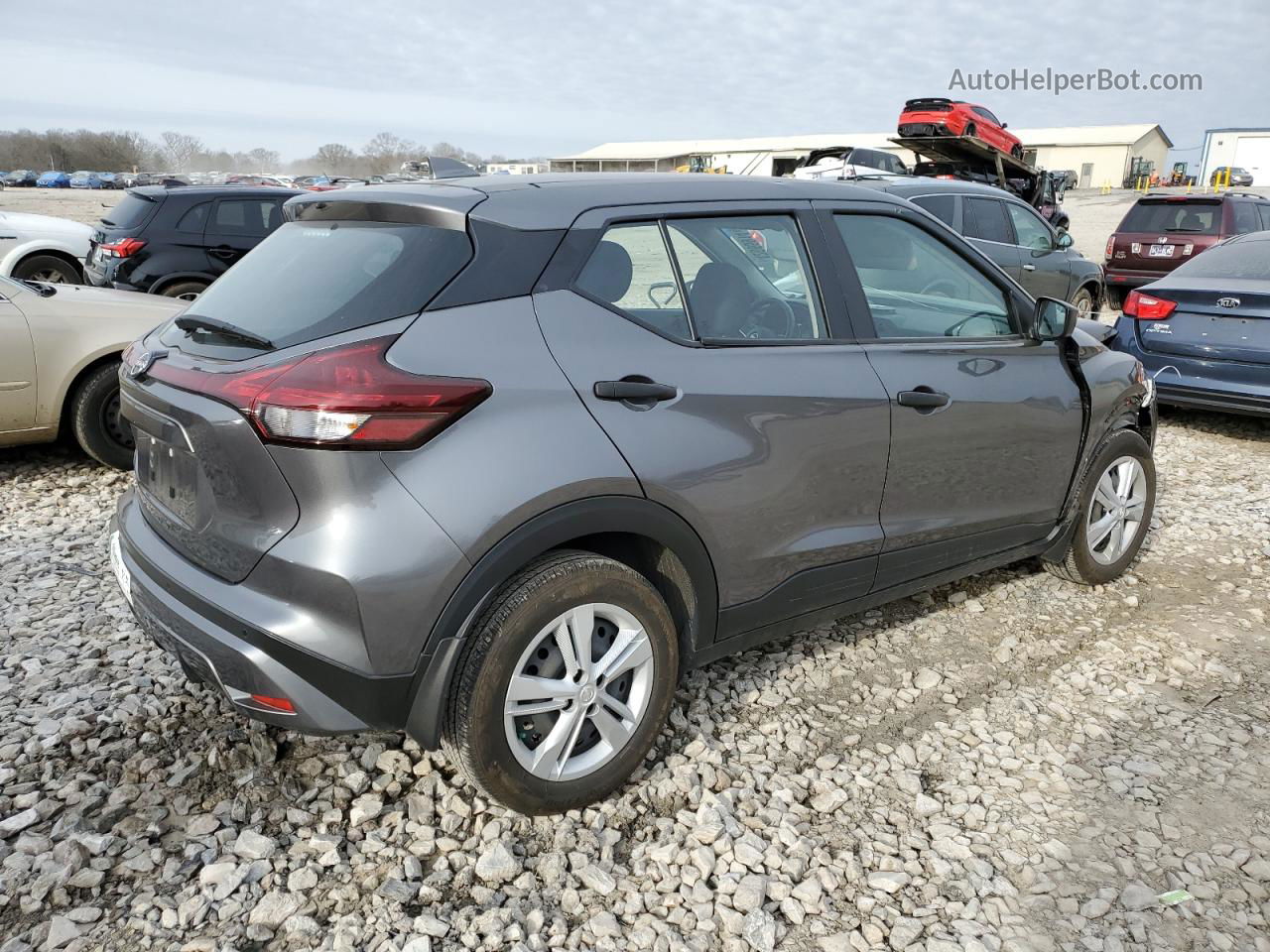 2022 Nissan Kicks S Gray vin: 3N1CP5BV0NL484375