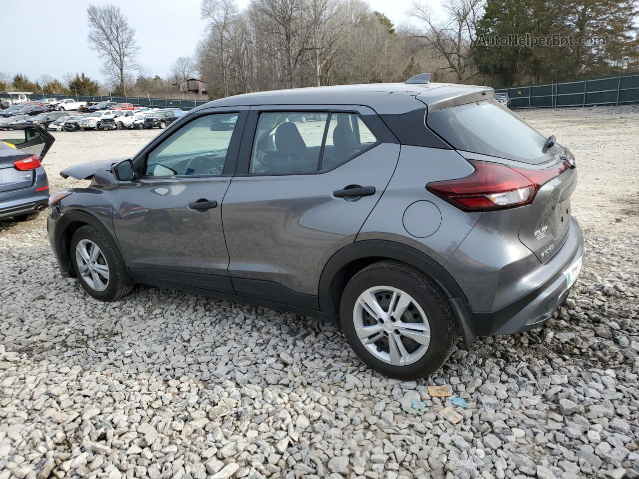 2022 Nissan Kicks S Gray vin: 3N1CP5BV0NL484375