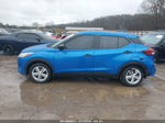 2022 Nissan Kicks S Xtronic Cvt Blue vin: 3N1CP5BV0NL491732