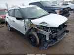 2022 Nissan Kicks S Xtronic Cvt White vin: 3N1CP5BV0NL496655