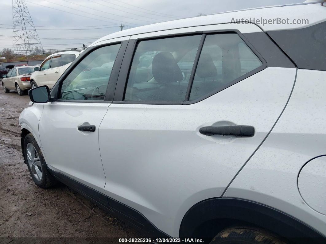 2022 Nissan Kicks S Xtronic Cvt White vin: 3N1CP5BV0NL496655