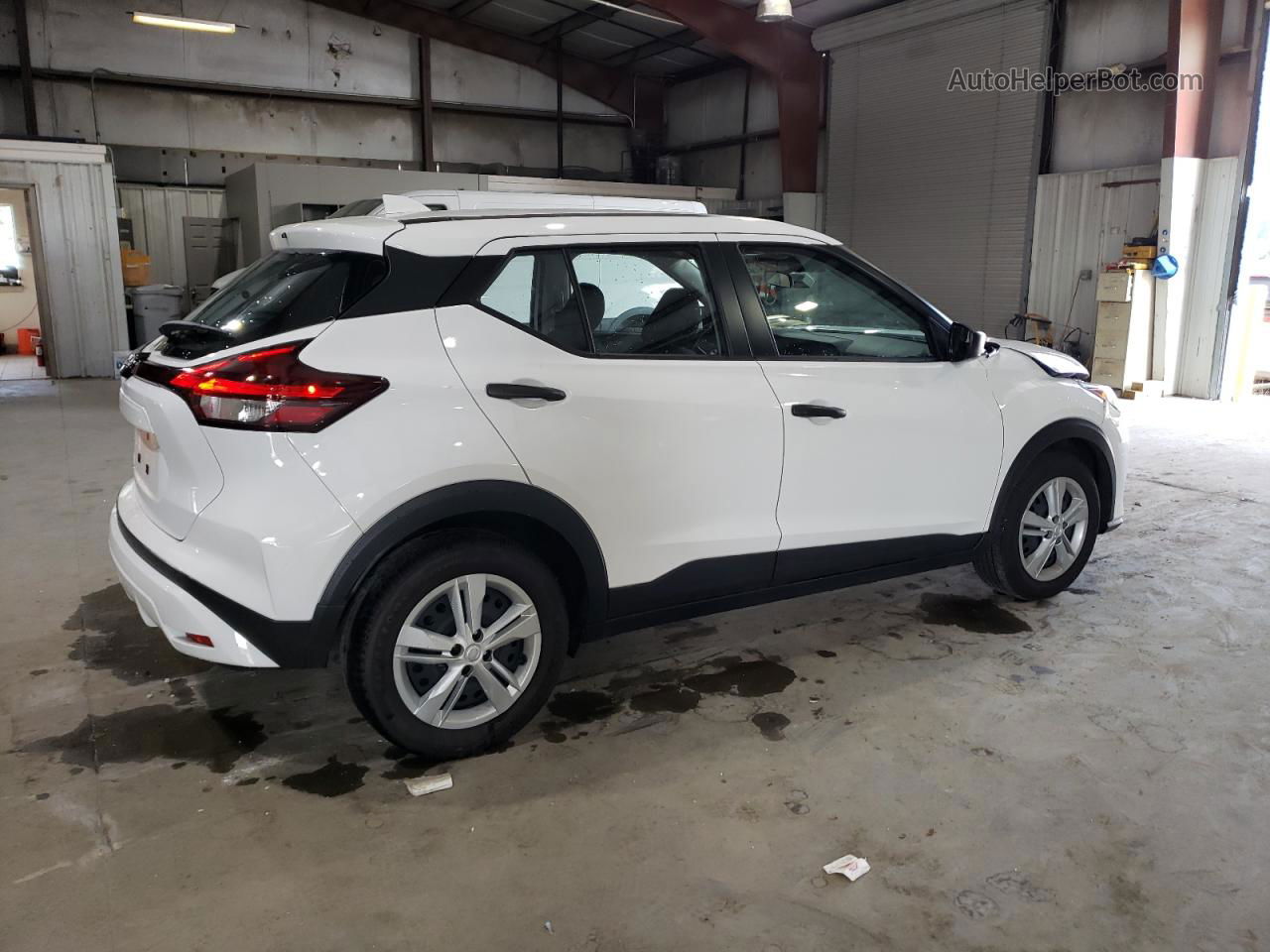 2022 Nissan Kicks S White vin: 3N1CP5BV0NL505581