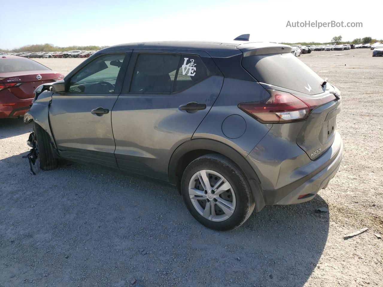 2022 Nissan Kicks S Gray vin: 3N1CP5BV0NL505872