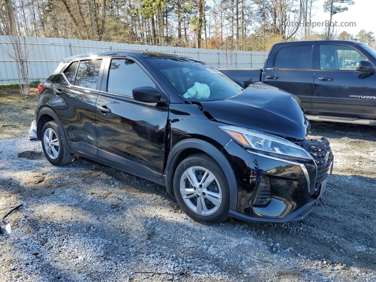 2022 Nissan Kicks S Black vin: 3N1CP5BV0NL518282