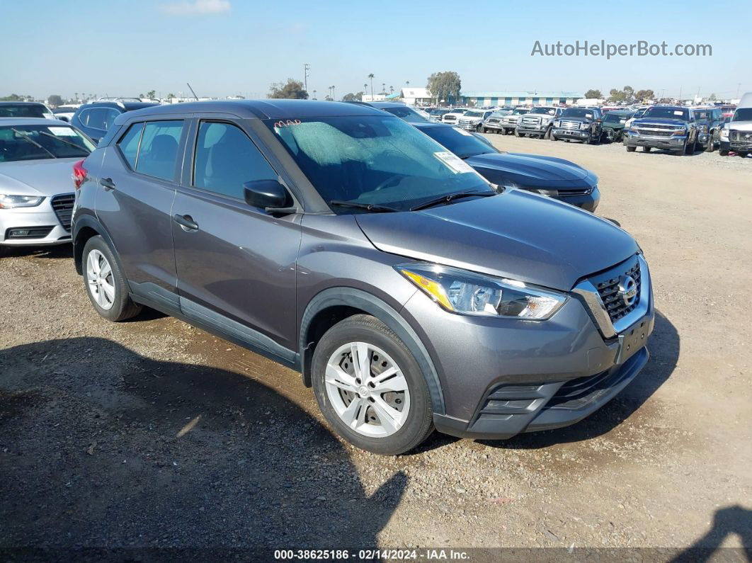 2020 Nissan Kicks S Xtronic Cvt Серый vin: 3N1CP5BV1LL494393