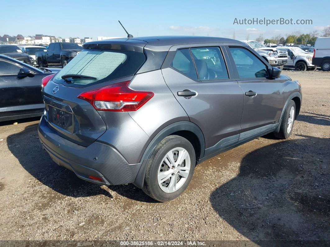 2020 Nissan Kicks S Xtronic Cvt Gray vin: 3N1CP5BV1LL494393