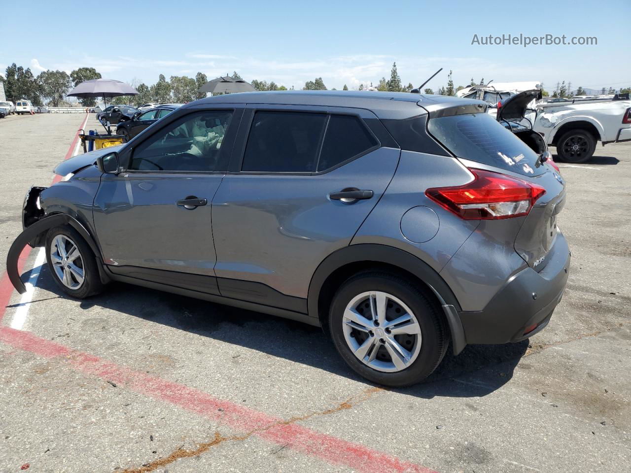 2020 Nissan Kicks S Угольный vin: 3N1CP5BV1LL494748