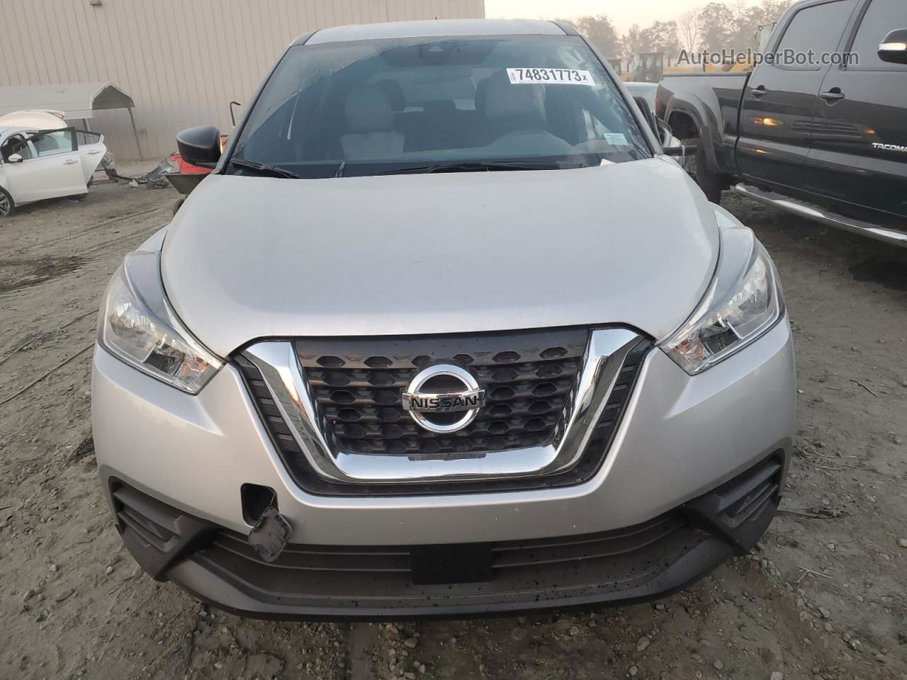 2020 Nissan Kicks S Серебряный vin: 3N1CP5BV1LL494961