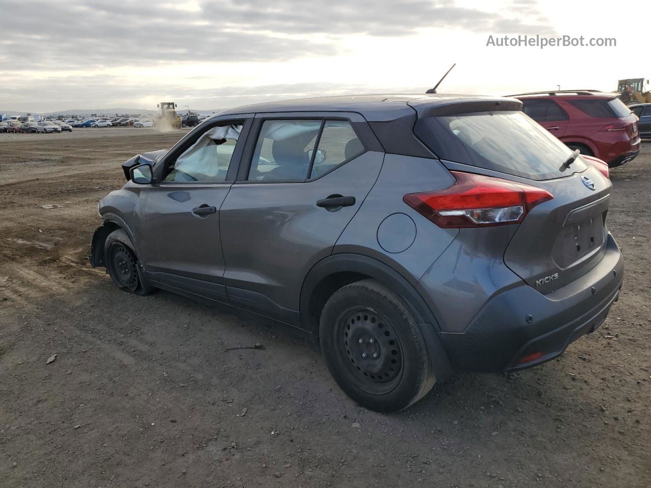 2020 Nissan Kicks S Gray vin: 3N1CP5BV1LL506624