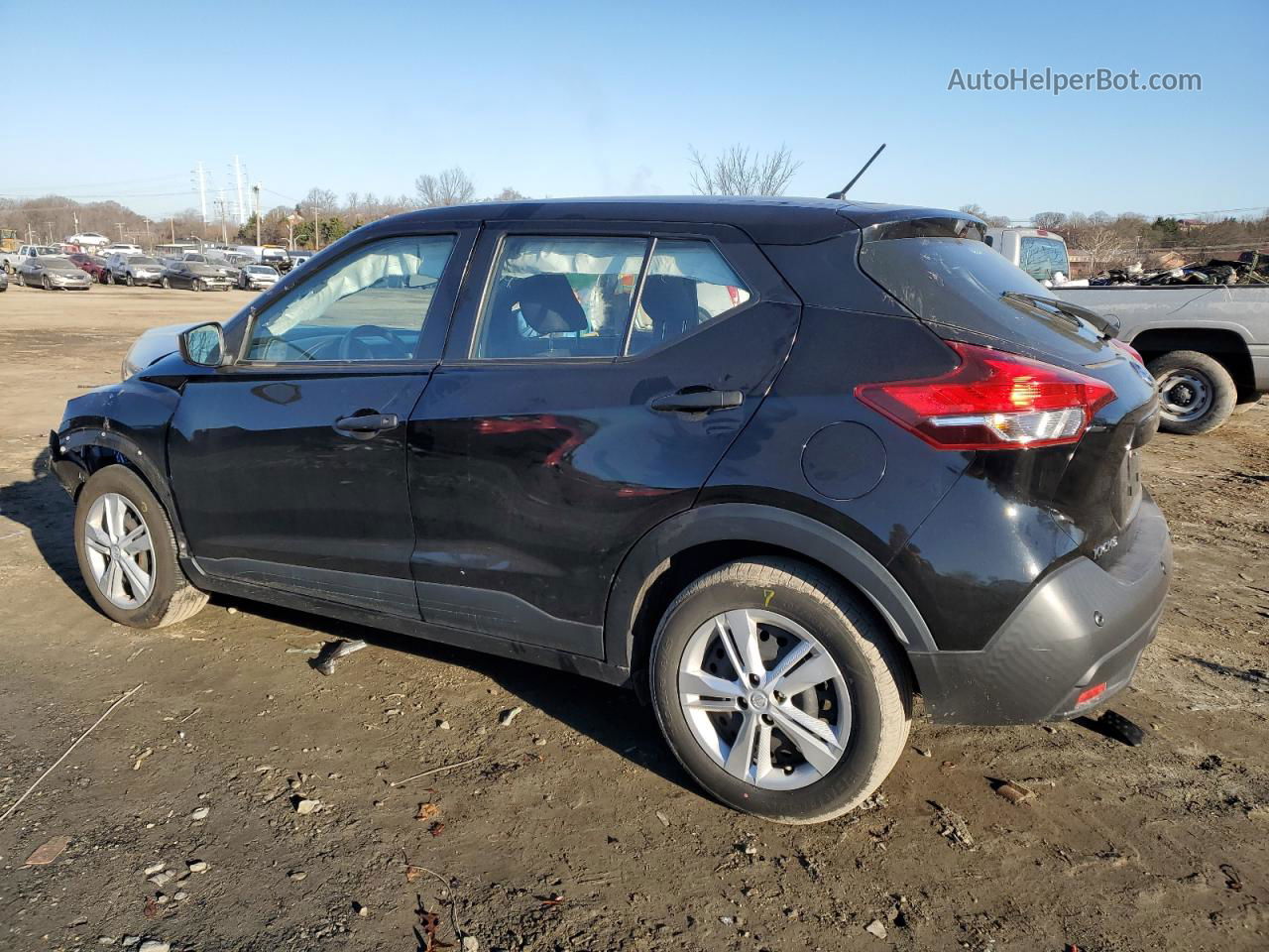 2020 Nissan Kicks S Черный vin: 3N1CP5BV1LL527456