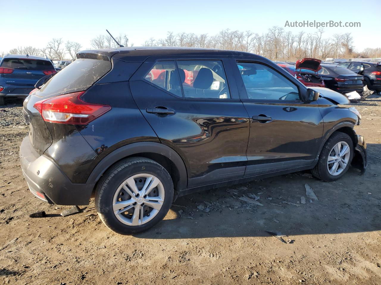 2020 Nissan Kicks S Черный vin: 3N1CP5BV1LL527456