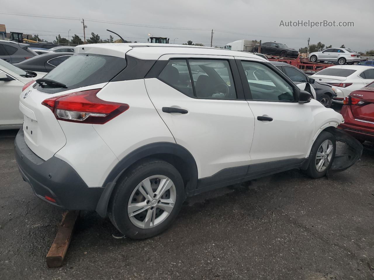 2020 Nissan Kicks S White vin: 3N1CP5BV1LL530910