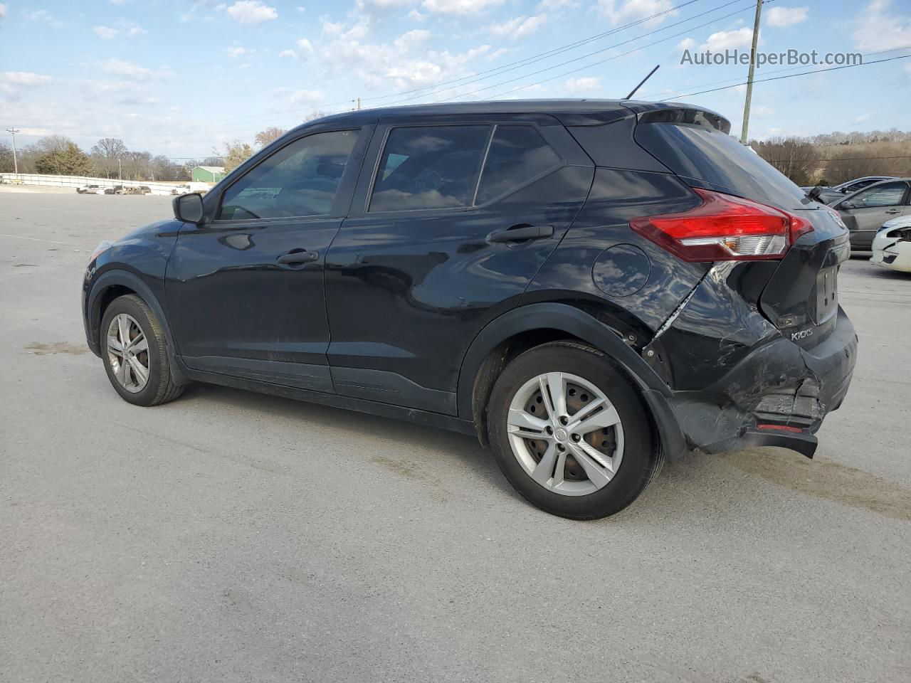 2020 Nissan Kicks S Черный vin: 3N1CP5BV1LL579086