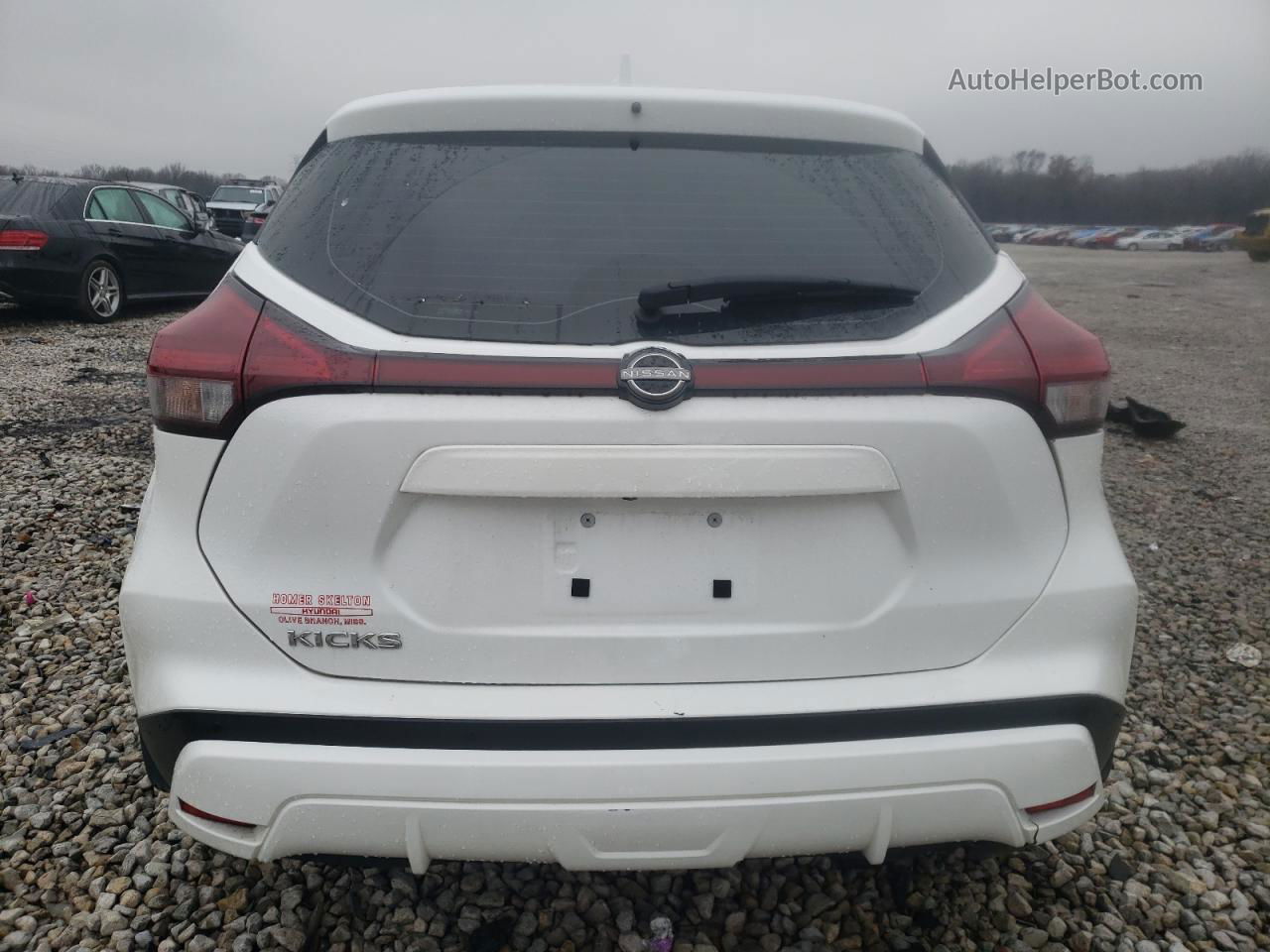 2022 Nissan Kicks S White vin: 3N1CP5BV1NL478620