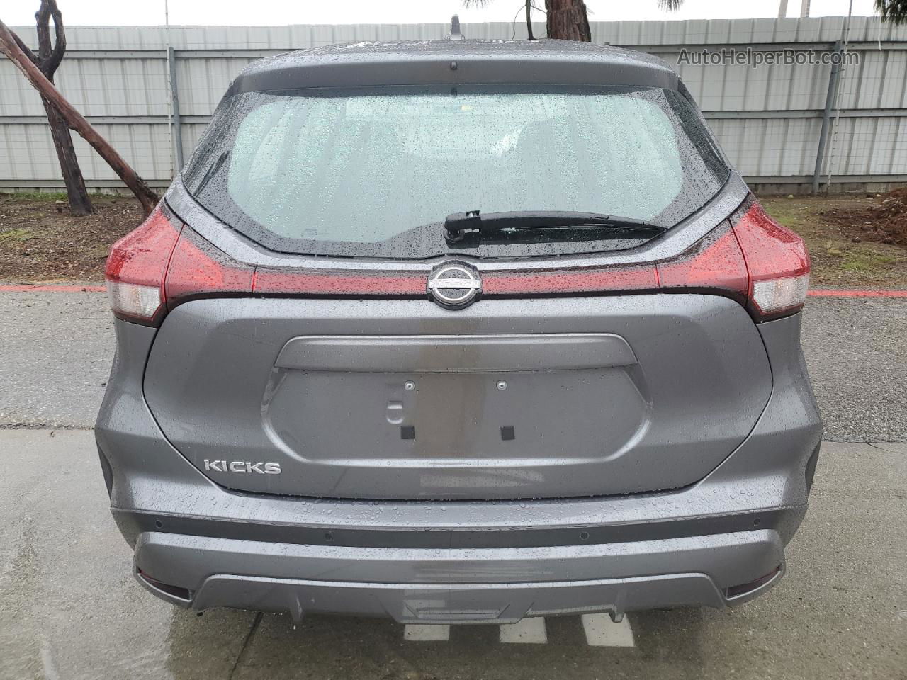 2022 Nissan Kicks S Gray vin: 3N1CP5BV1NL491013