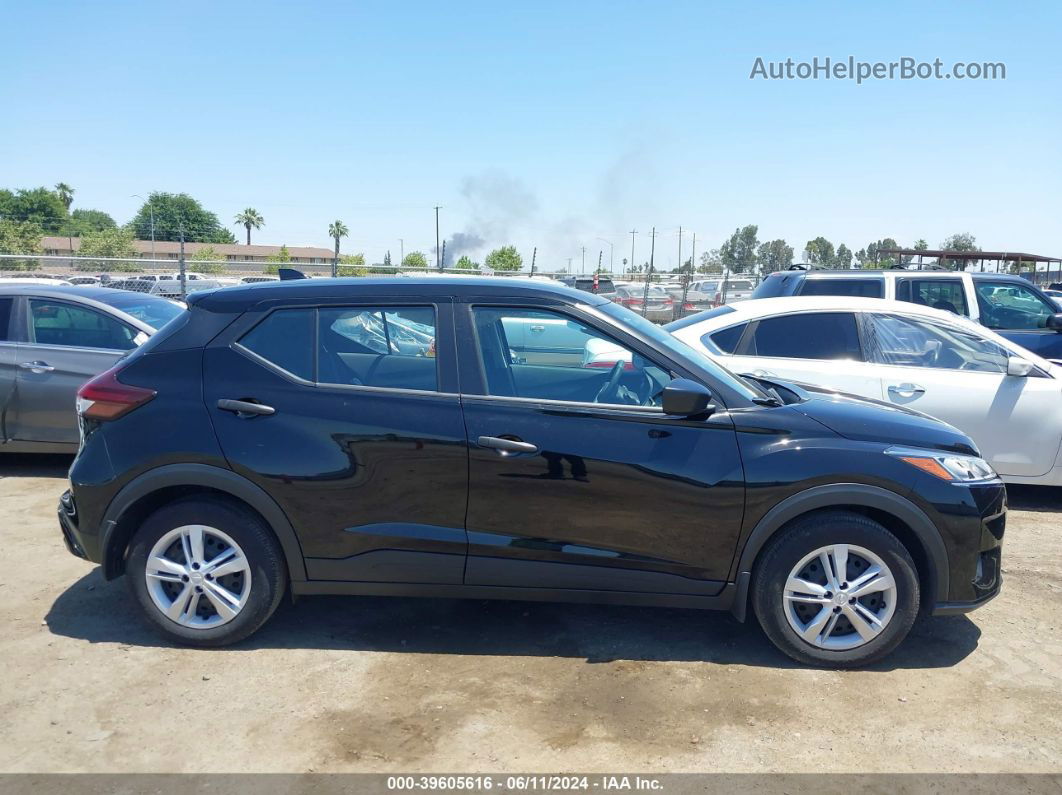 2022 Nissan Kicks S Xtronic Cvt Черный vin: 3N1CP5BV1NL520901