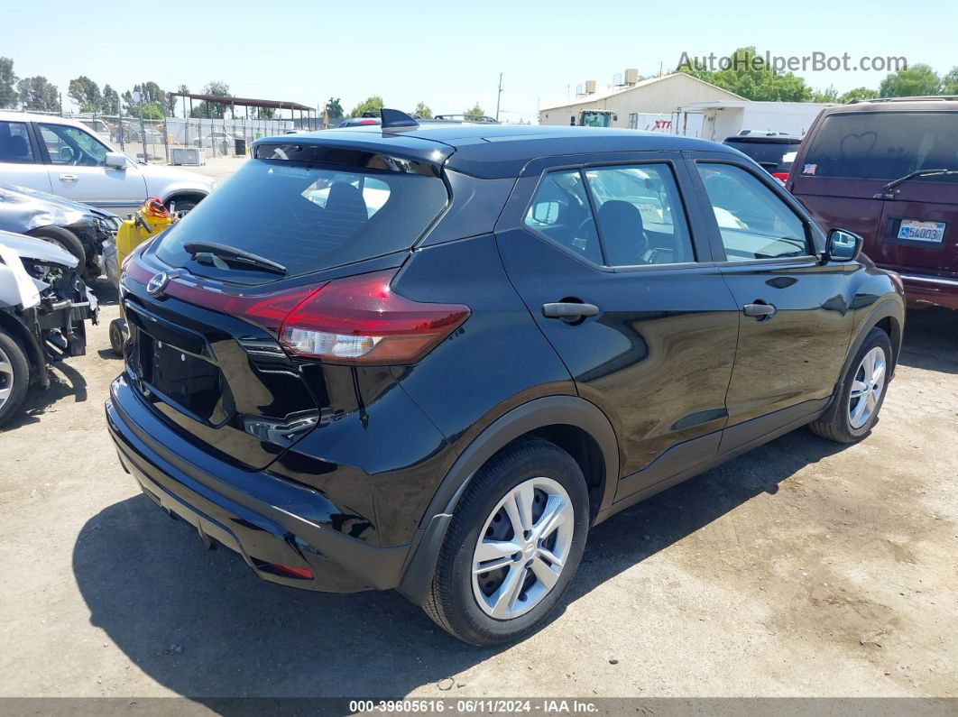 2022 Nissan Kicks S Xtronic Cvt Черный vin: 3N1CP5BV1NL520901