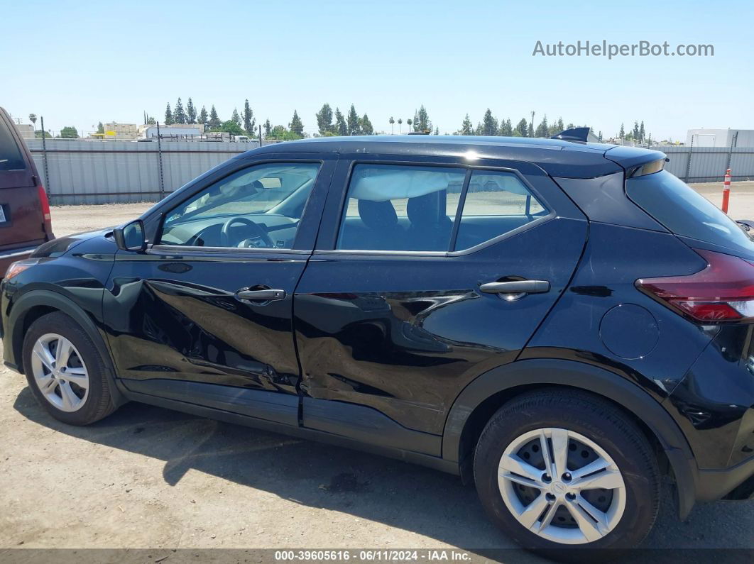 2022 Nissan Kicks S Xtronic Cvt Черный vin: 3N1CP5BV1NL520901