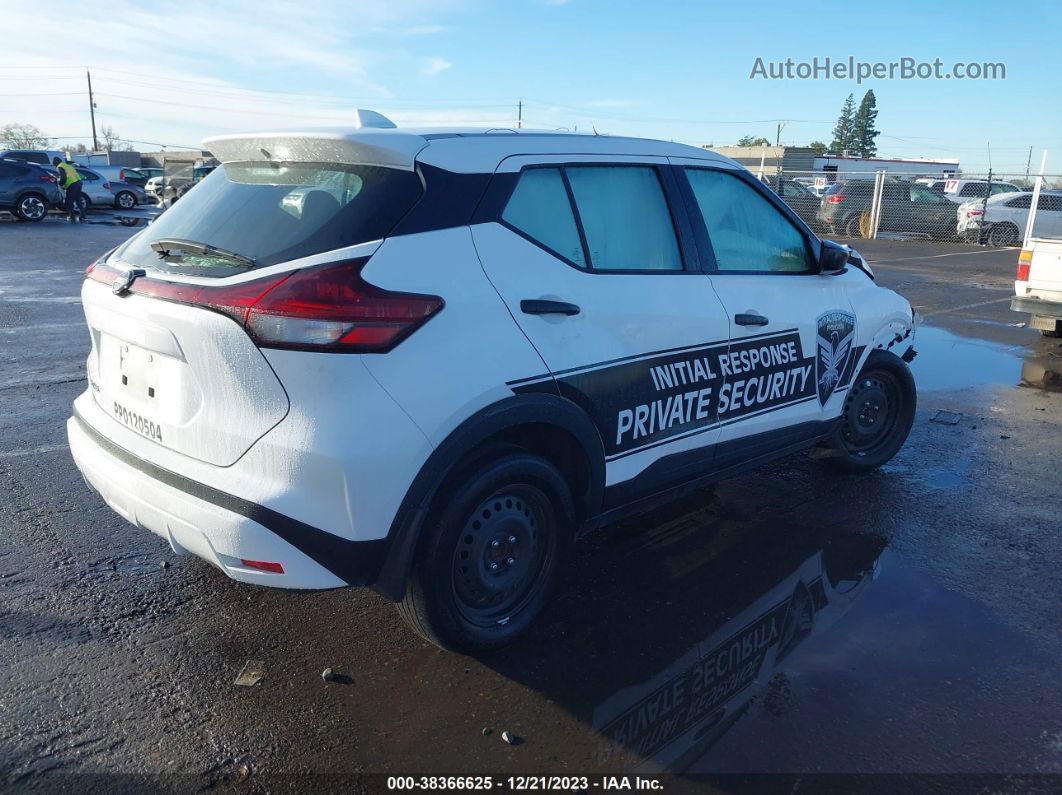 2022 Nissan Kicks S Xtronic Cvt White vin: 3N1CP5BV1NL530716