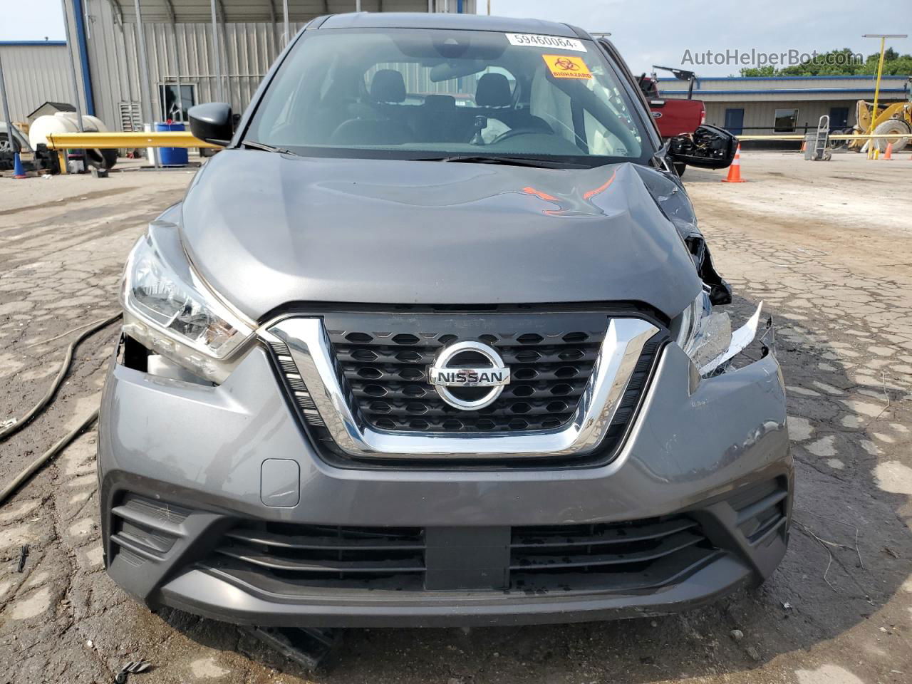 2020 Nissan Kicks S Gray vin: 3N1CP5BV2LL480809