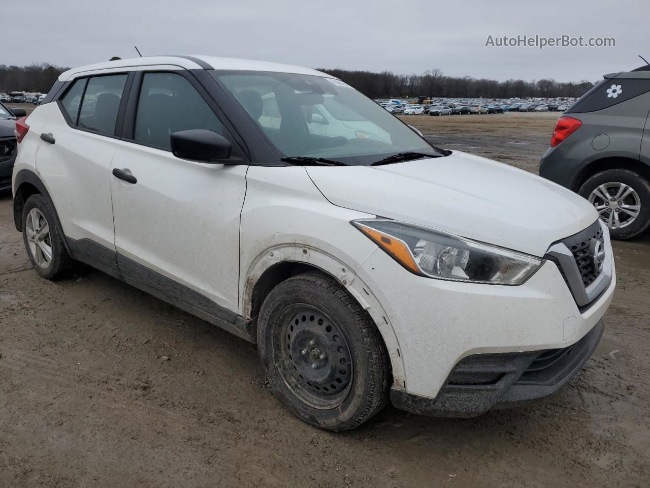 2020 Nissan Kicks S White vin: 3N1CP5BV2LL482737