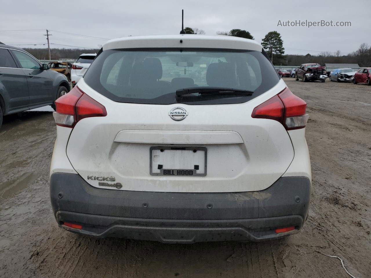 2020 Nissan Kicks S White vin: 3N1CP5BV2LL482737