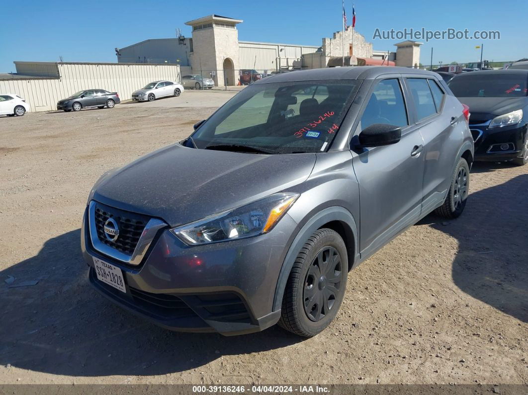 2020 Nissan Kicks S Xtronic Cvt Серый vin: 3N1CP5BV2LL489994