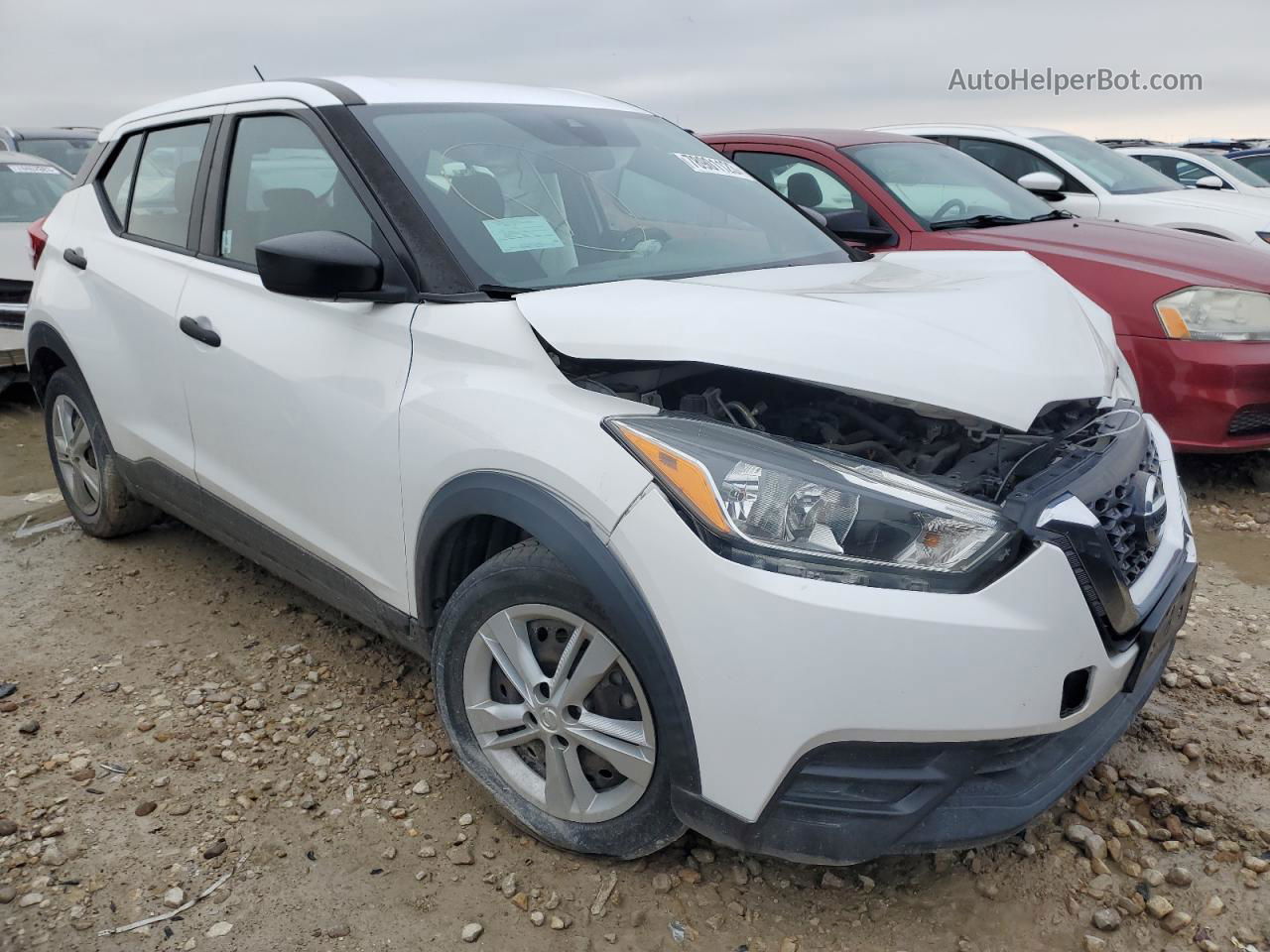 2020 Nissan Kicks S White vin: 3N1CP5BV2LL493558