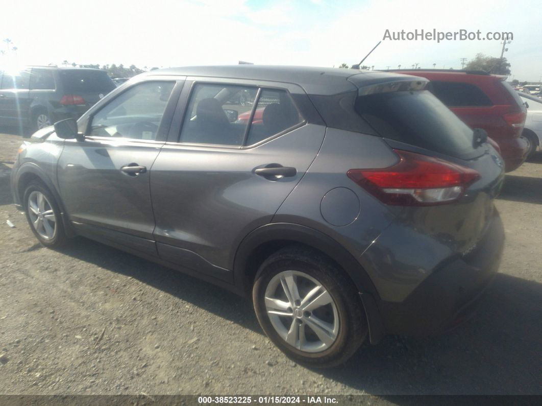 2020 Nissan Kicks S Xtronic Cvt Gray vin: 3N1CP5BV2LL503098