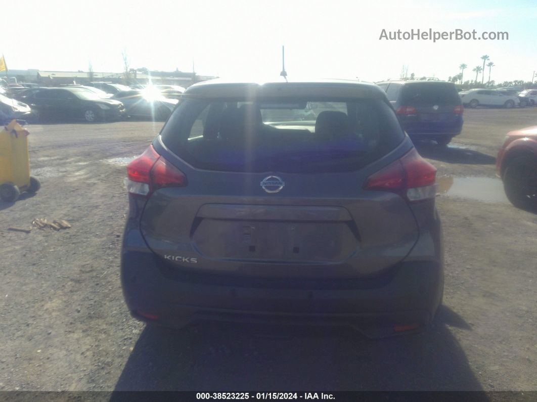 2020 Nissan Kicks S Xtronic Cvt Gray vin: 3N1CP5BV2LL503098