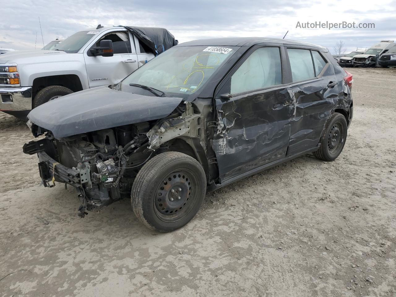 2020 Nissan Kicks S Black vin: 3N1CP5BV2LL508608