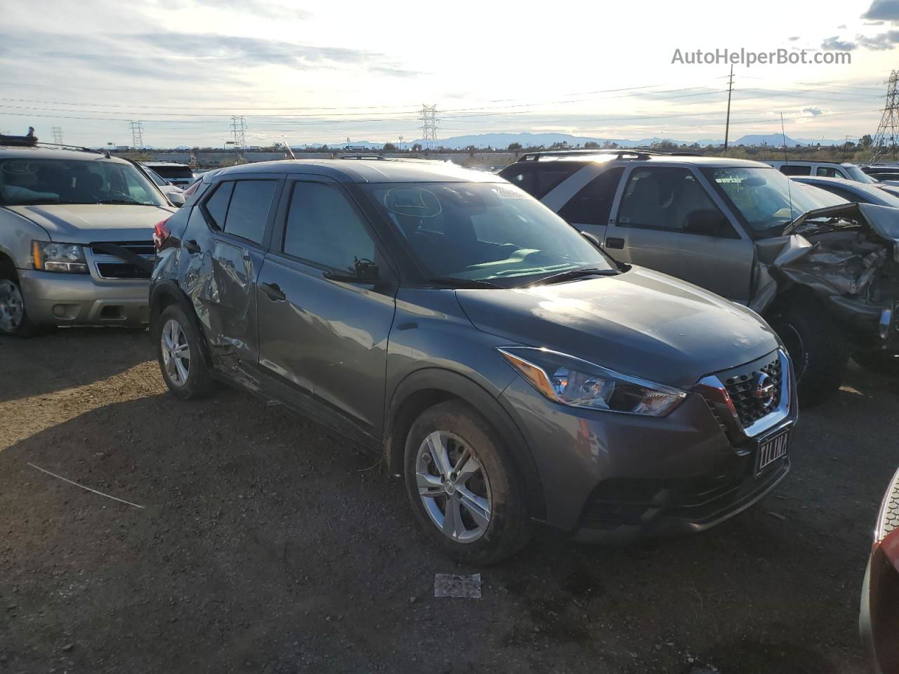 2020 Nissan Kicks S Charcoal vin: 3N1CP5BV2LL549546