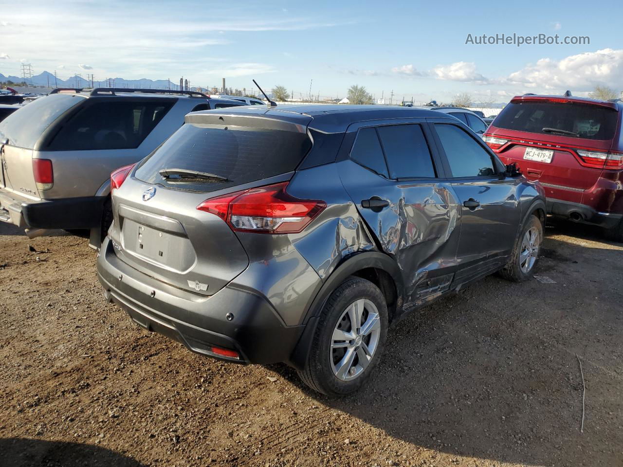 2020 Nissan Kicks S Charcoal vin: 3N1CP5BV2LL549546