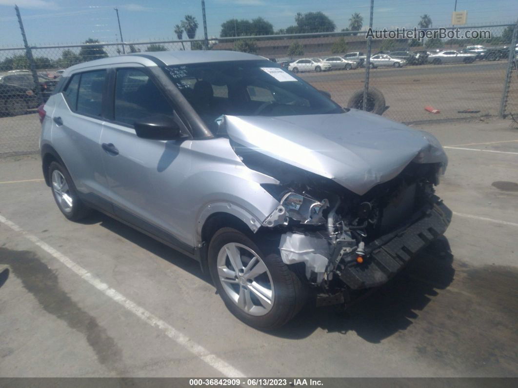 2020 Nissan Kicks S Silver vin: 3N1CP5BV2LL553919