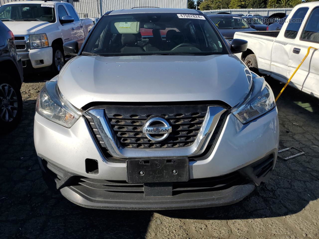 2020 Nissan Kicks S Silver vin: 3N1CP5BV2LL554049