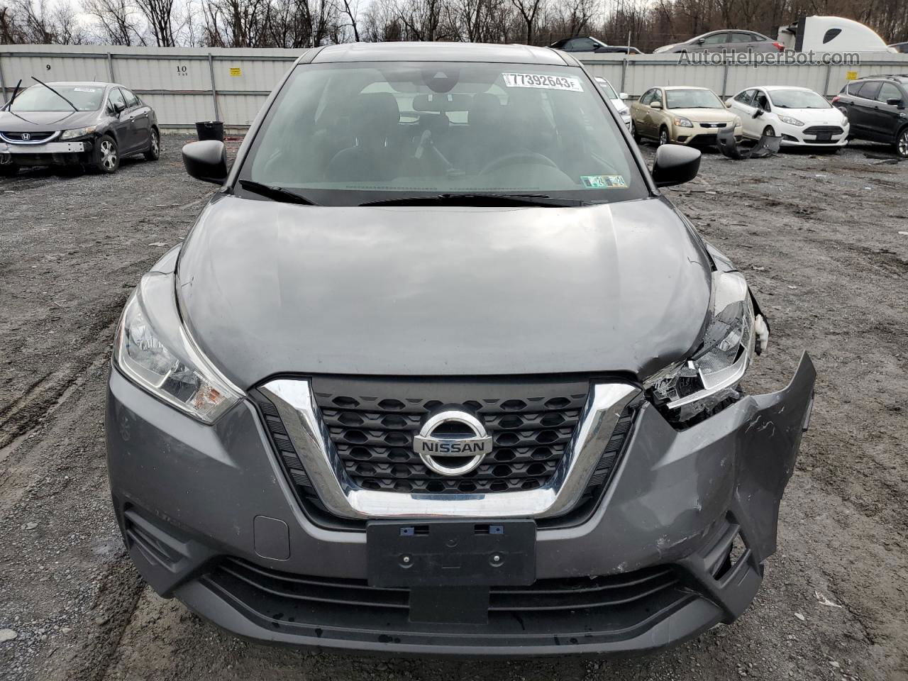 2020 Nissan Kicks S Gray vin: 3N1CP5BV3LL534909