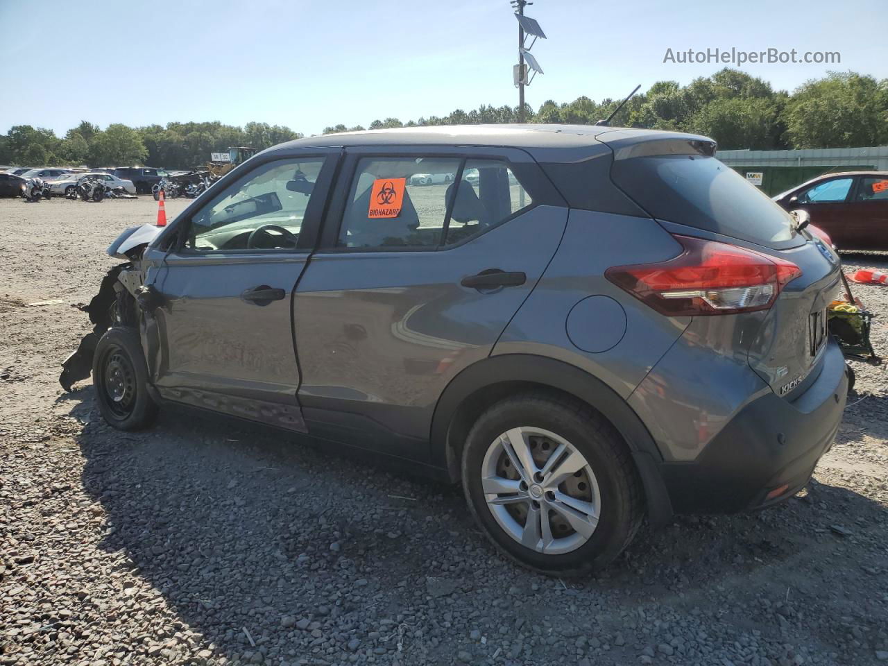 2020 Nissan Kicks S Gray vin: 3N1CP5BV3LL539284