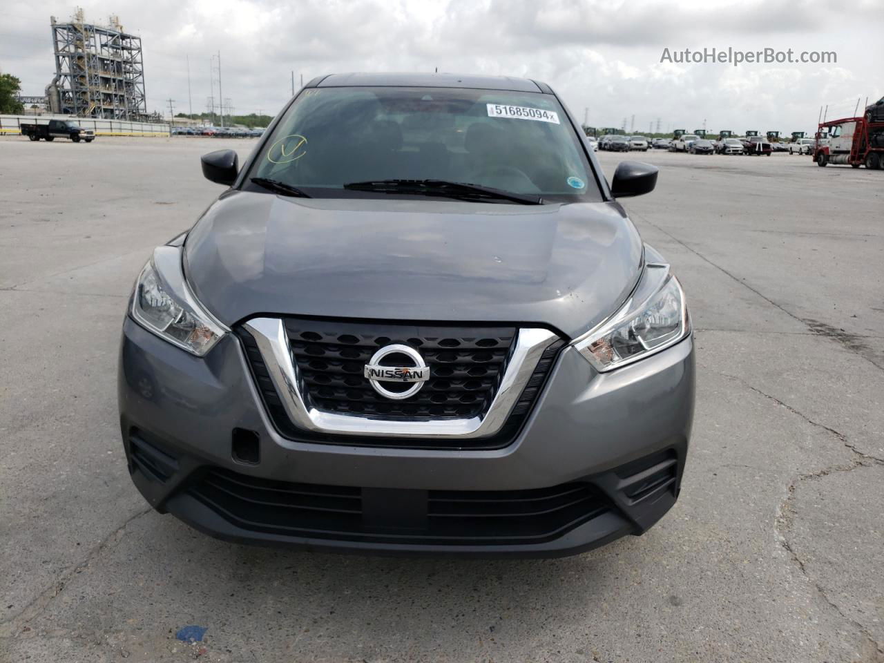 2020 Nissan Kicks S Серый vin: 3N1CP5BV3LL539673