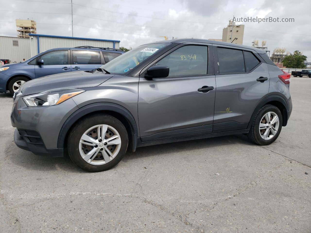 2020 Nissan Kicks S Gray vin: 3N1CP5BV3LL539673