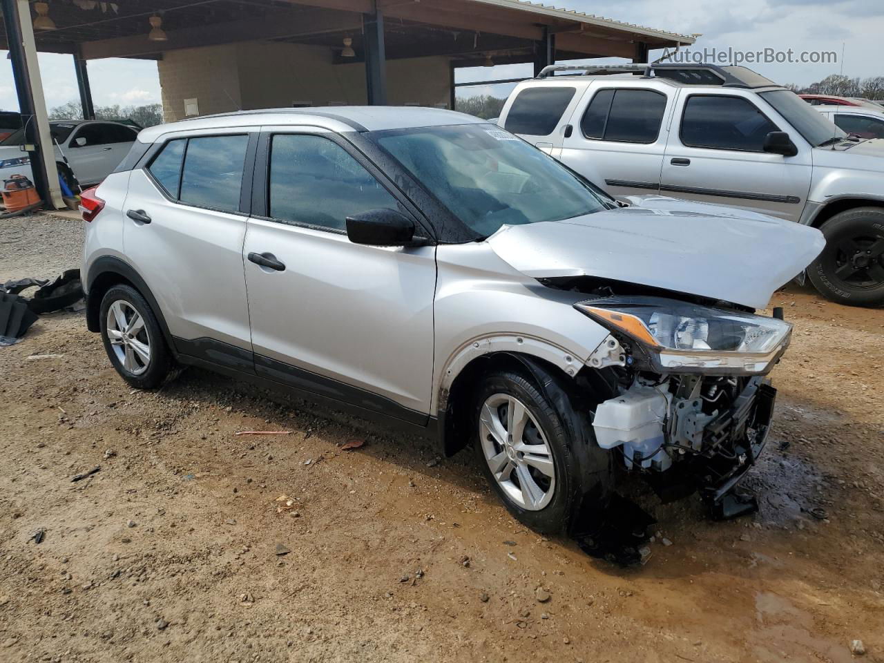 2020 Nissan Kicks S Silver vin: 3N1CP5BV3LL577453