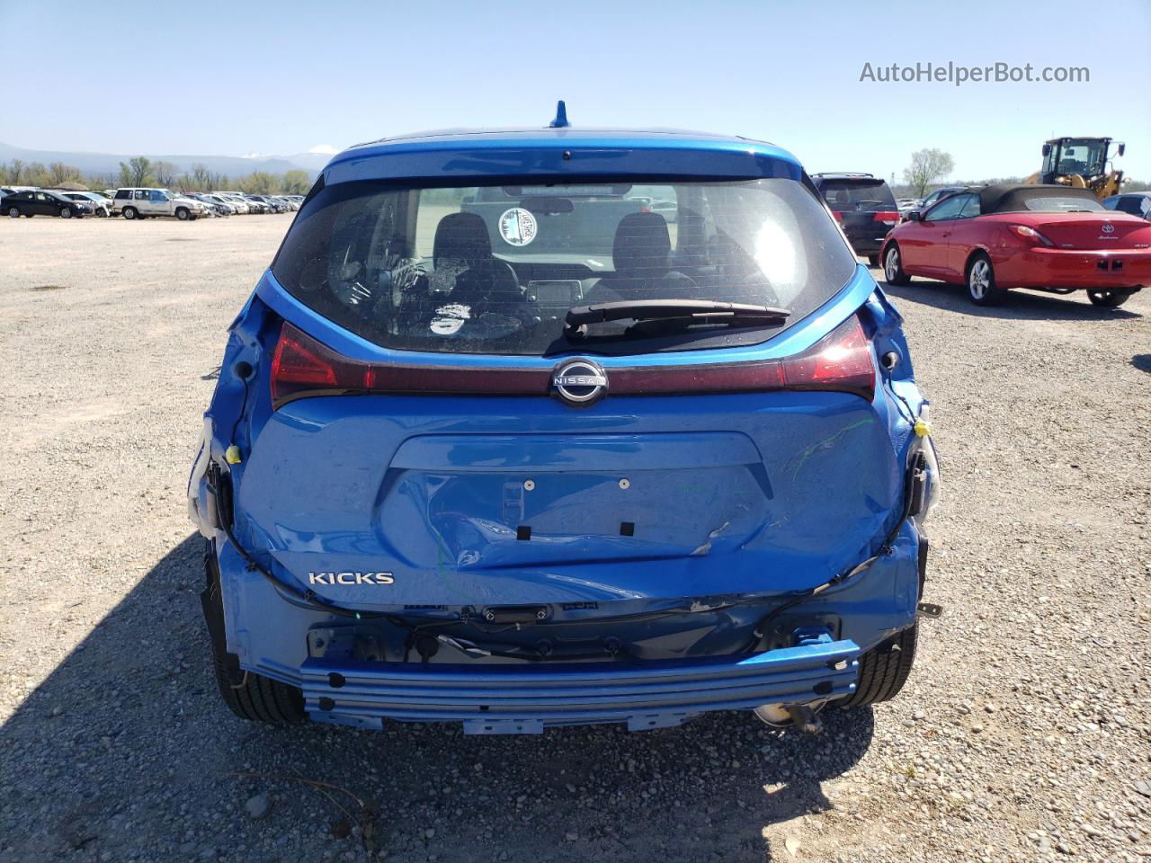 2022 Nissan Kicks S Blue vin: 3N1CP5BV3NL484547