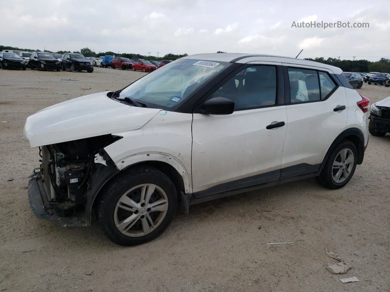 2020 Nissan Kicks S White vin: 3N1CP5BV4LL483209