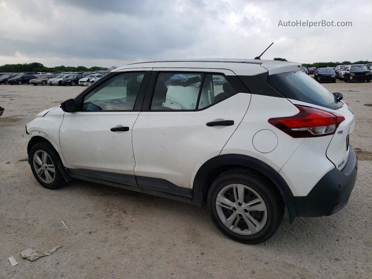 2020 Nissan Kicks S White vin: 3N1CP5BV4LL483209