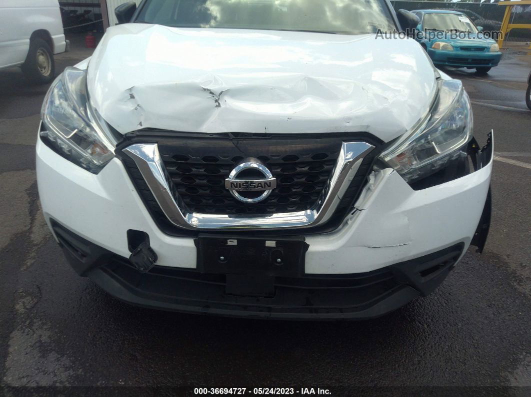 2020 Nissan Kicks S White vin: 3N1CP5BV4LL539522