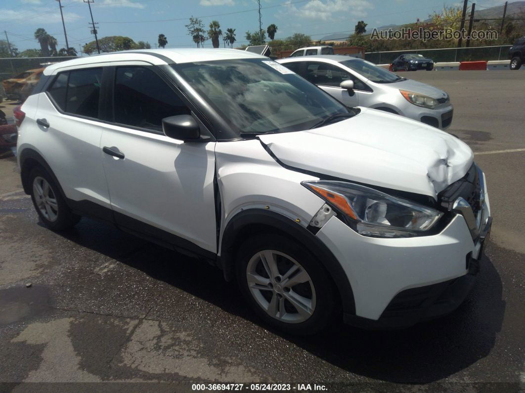 2020 Nissan Kicks S White vin: 3N1CP5BV4LL539522