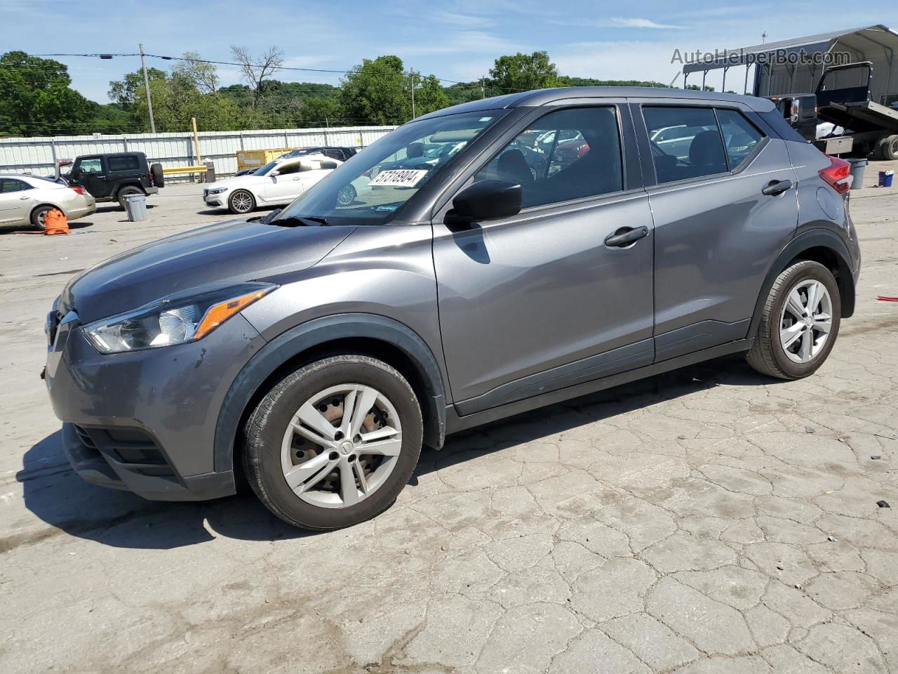 2020 Nissan Kicks S Gray vin: 3N1CP5BV4LL548852