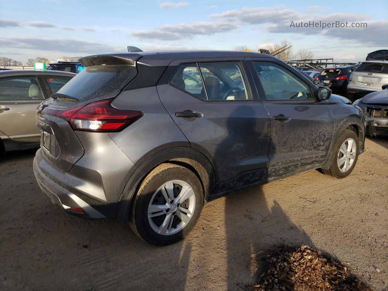 2022 Nissan Kicks S Gray vin: 3N1CP5BV4NL531861