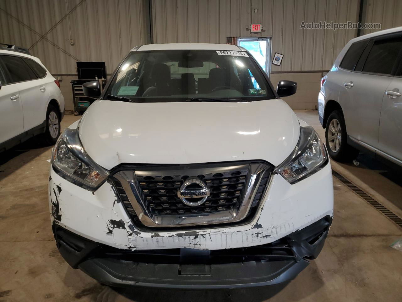 2020 Nissan Kicks S White vin: 3N1CP5BV5LL477998